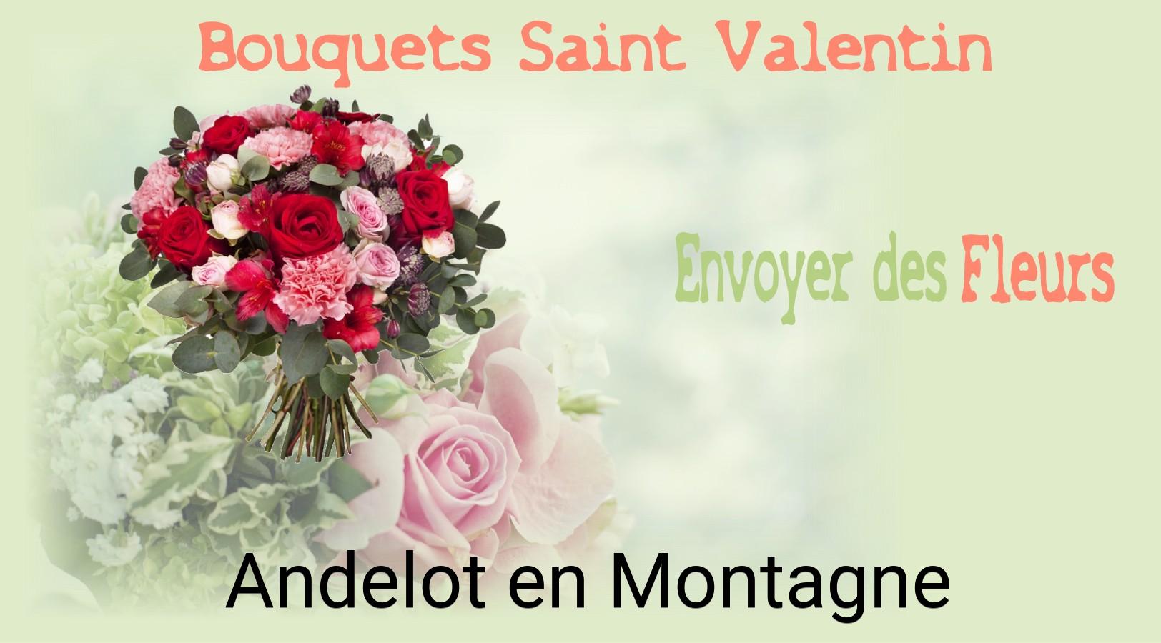 Roses de Saint-Valentin livrées à Andelot-en-Montagne